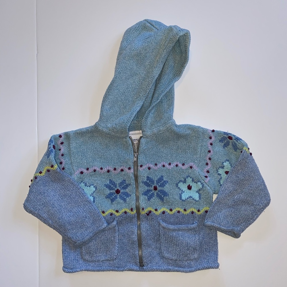 Gymboree Girls Hooded Zip Sweater